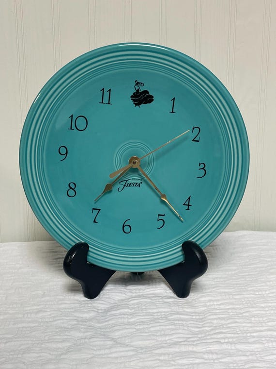 Fiestaware clock 2025