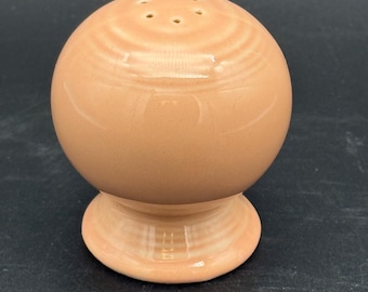 Fiestaware Retired pepper only shaker single Apricot Peach Fiesta Ware