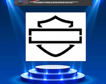 Motorcycle gas tank logo, fender, wall Stencil Template Airbrush Paint #339