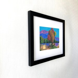 Autumn Landscape Print with Frame image 2