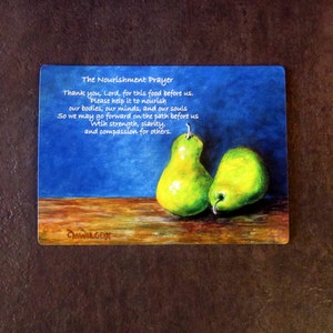 The Nourishment Prayer Refrigerator Magnet image 5