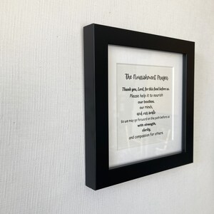 The Nourishment Prayer Framed Print image 2