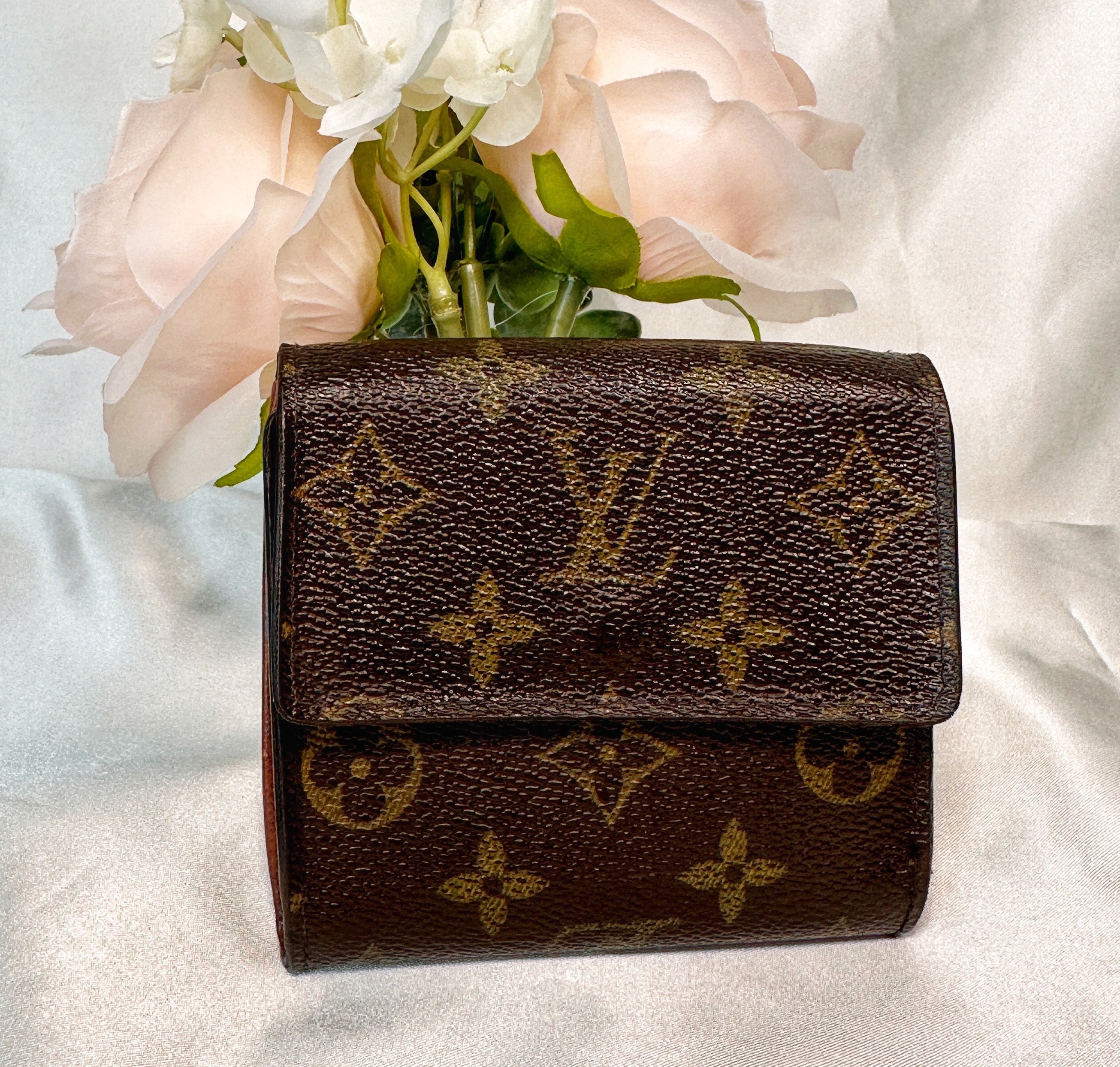 Authentic LOUIS VUITTON Luxury Repurposed Wristlet Monogram Canvas