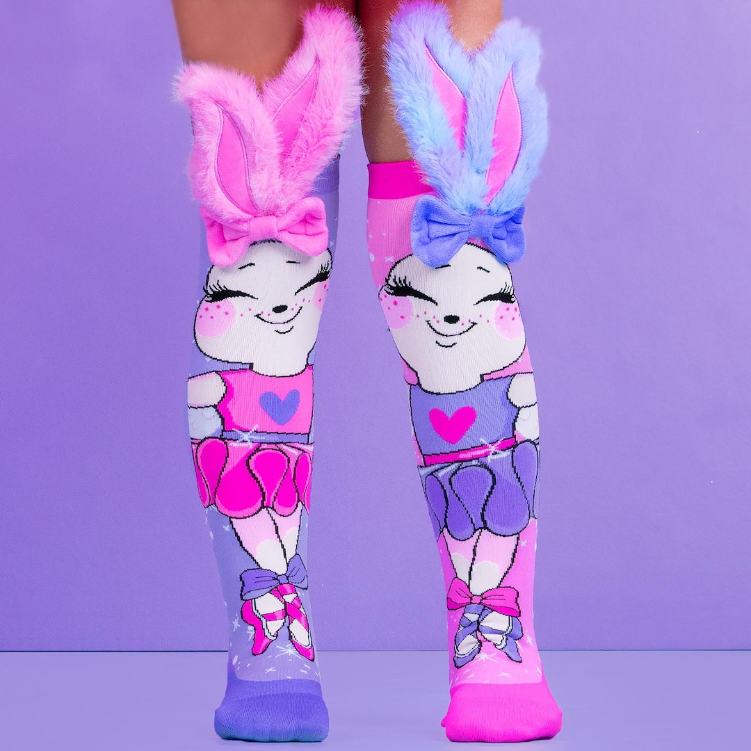 BALLERINA BUNNY SOCKS - Etsy