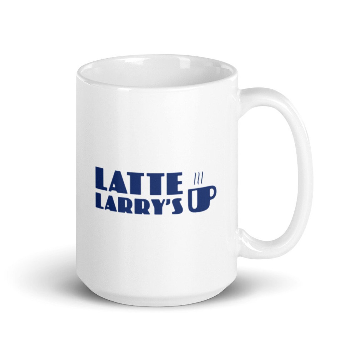 Latte Larry's Mug Curb Your Enthusiasm Mug Mocha Joes Etsy