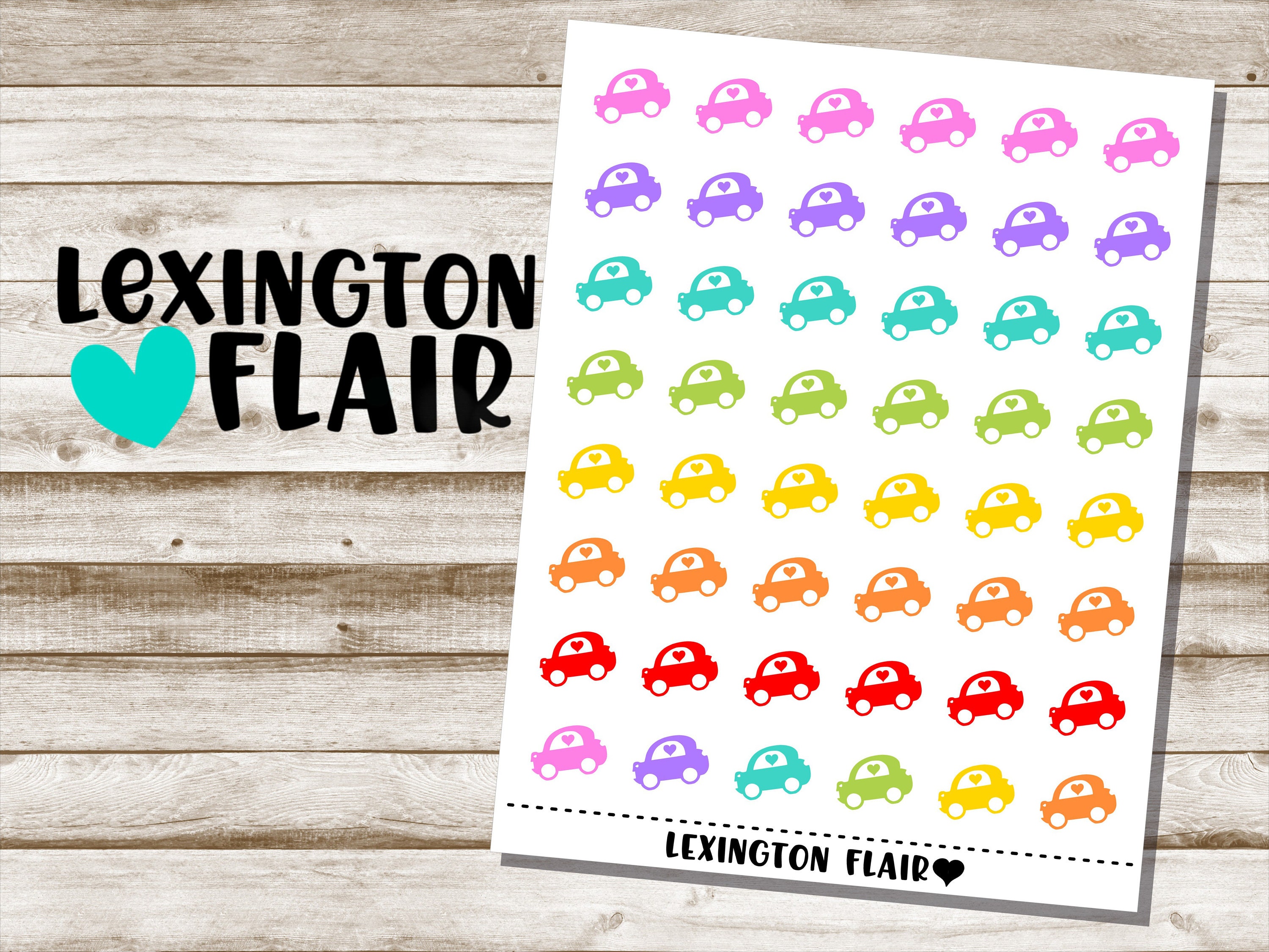 Icons - Car - Vehicle Icon Planner Stickers*