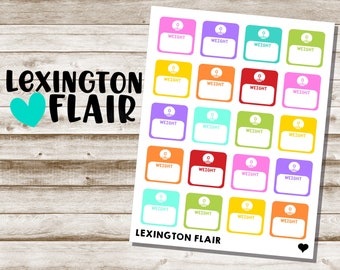 Scale - weigh in -  Planner Stickers*