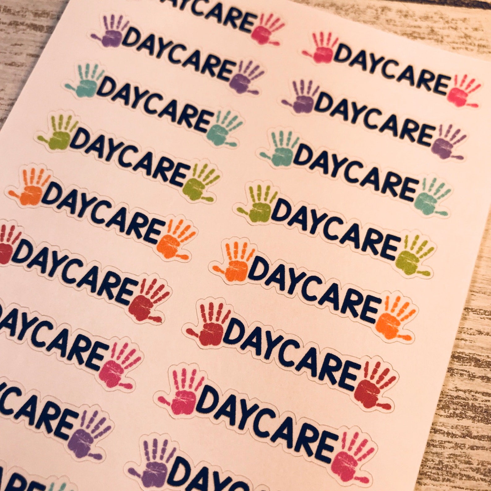 Daycare Stickers For Your Planner or Calendar. Works Great for Etsy