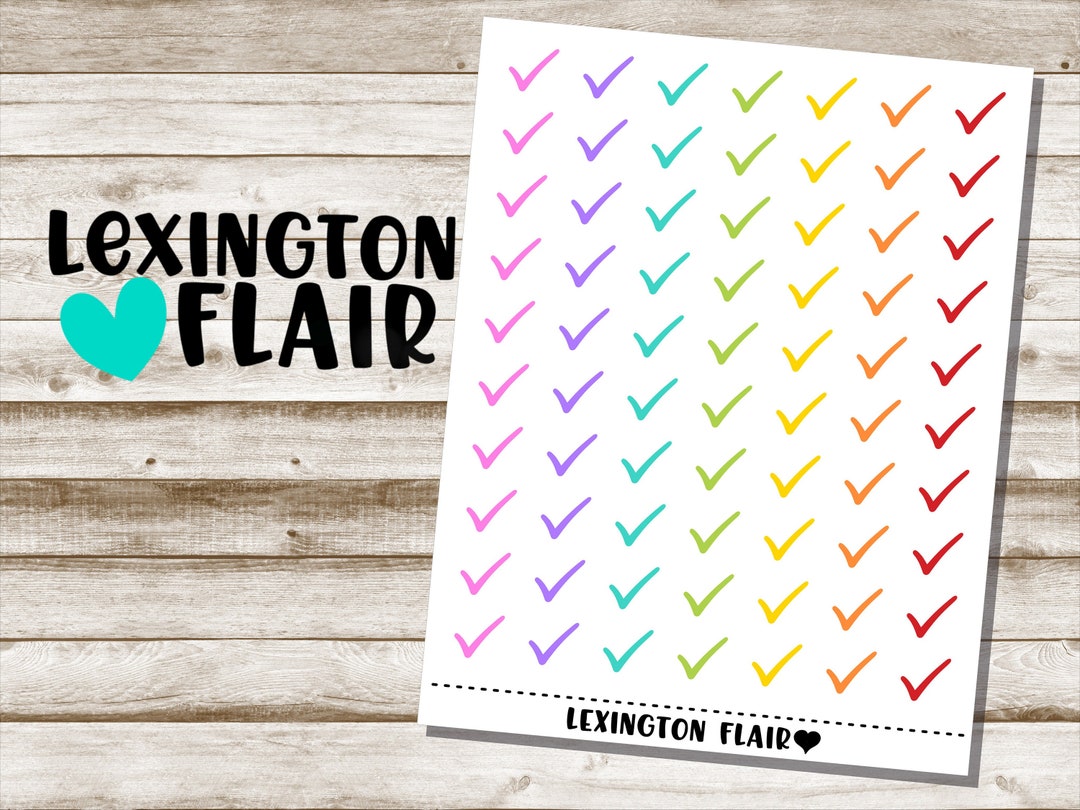 Icons - Check Mark Icon Planner Stickers* - Etsy