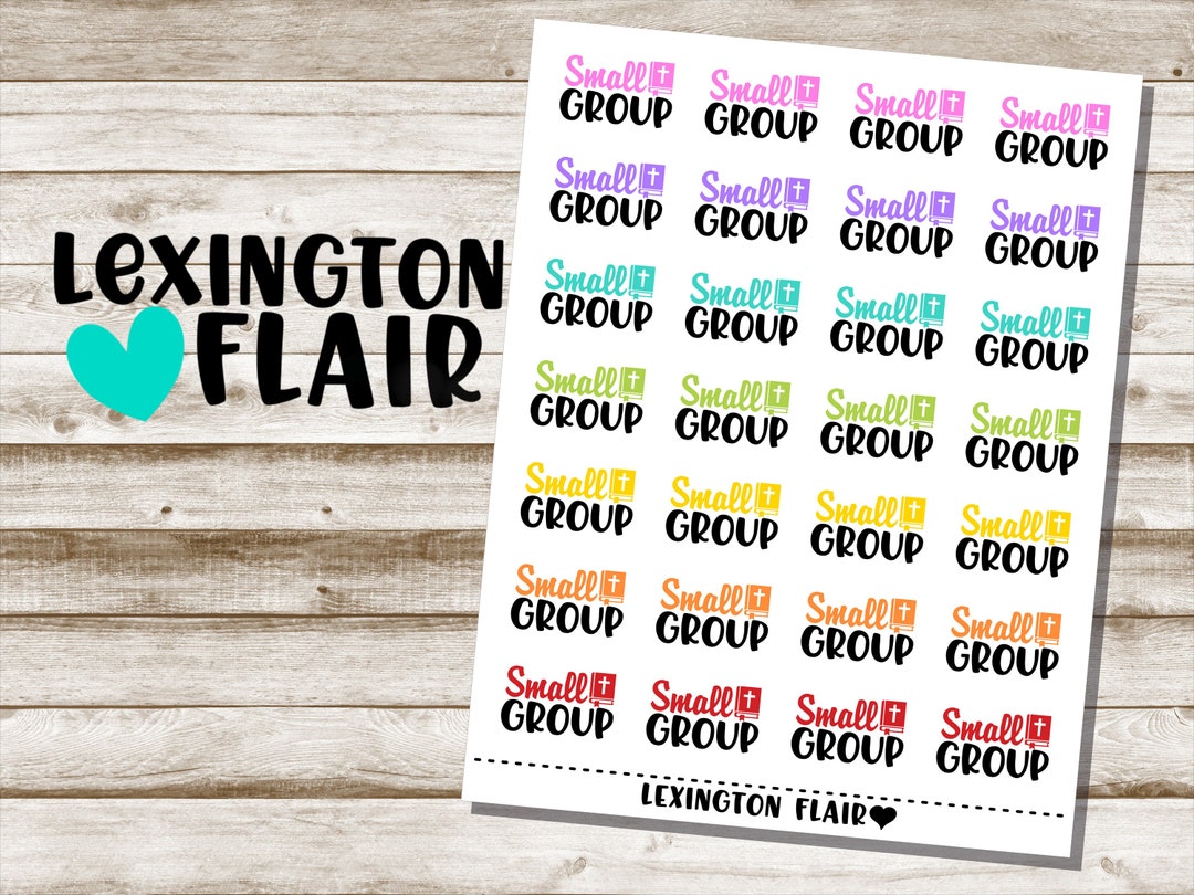 Left Group Sticker Small Group - Planner Stickers* - Etsy