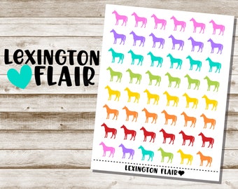 Horse Icon Planner Stickers