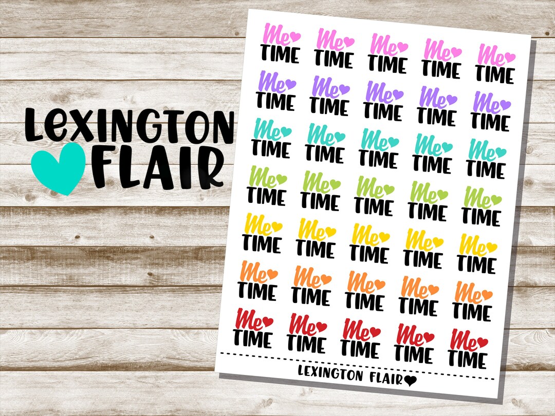 Me Time - Planner Stickers* - Etsy