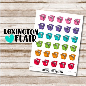 Dishwasher Icons - Planner Stickers