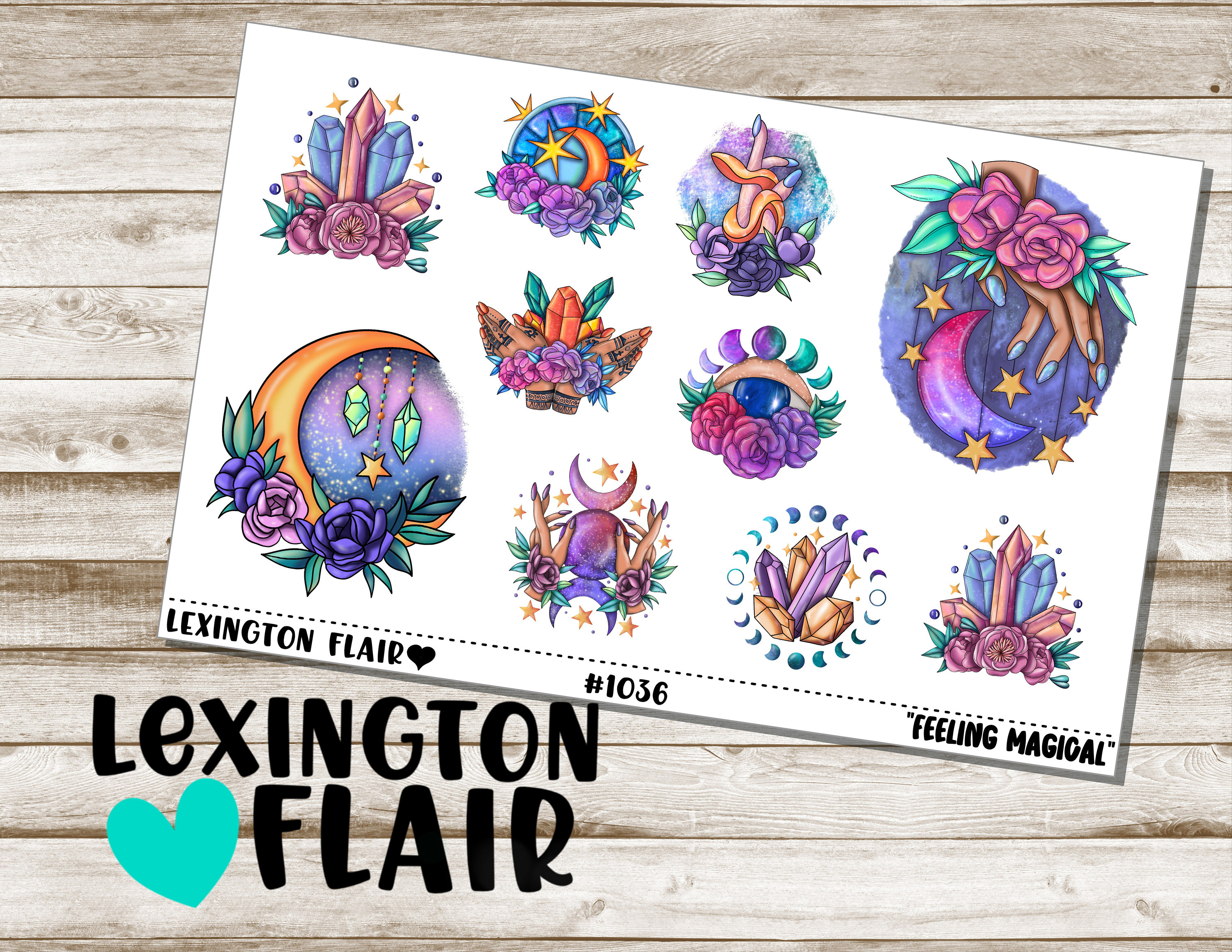 Decorative Stickers - #1036 - Feeling Magical - Planner Stickers
