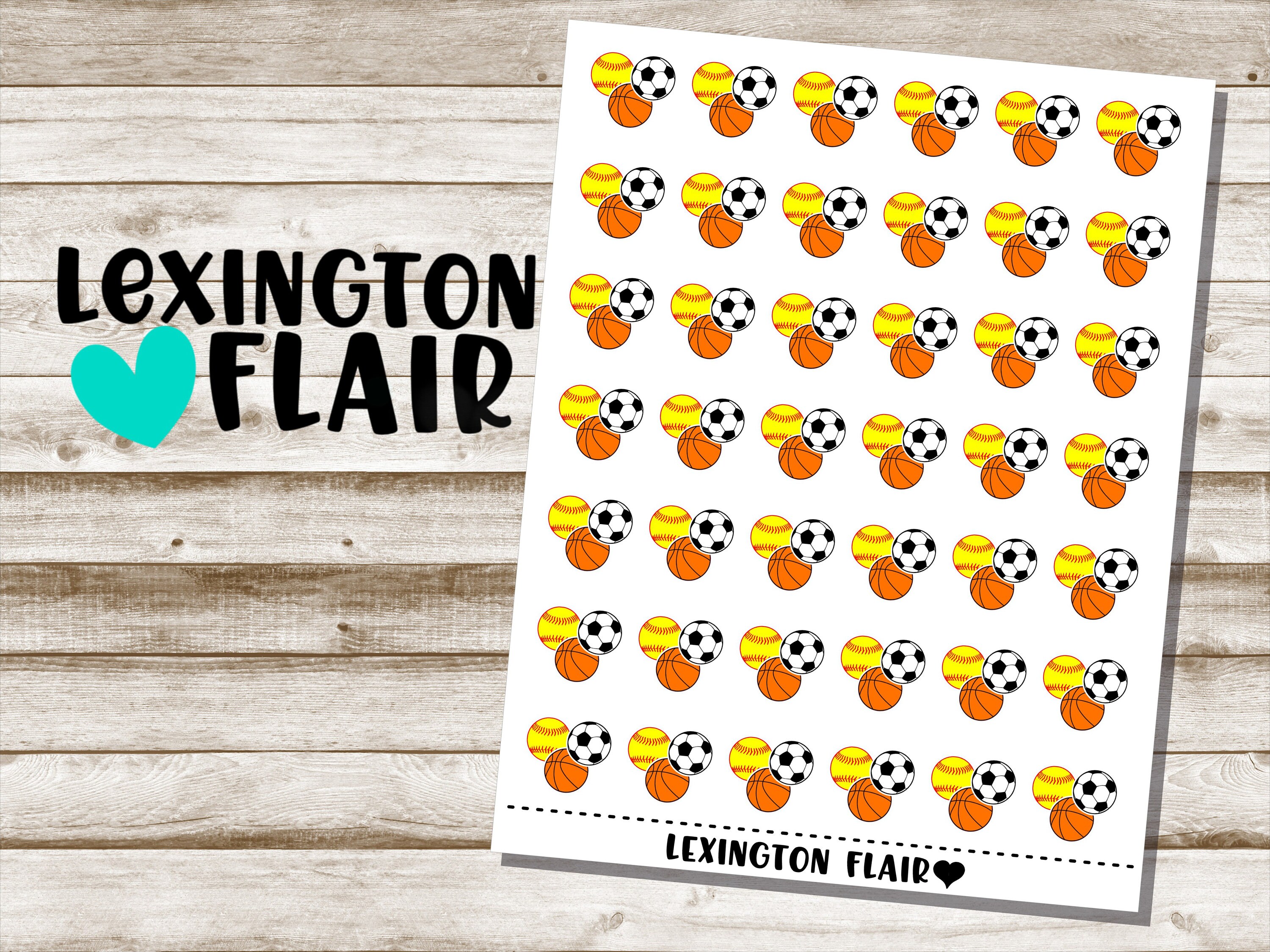 Physical Education - Sport - PE Icon - Planner Stickers - Etsy