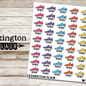 Walk Sneaker Planner Stickers