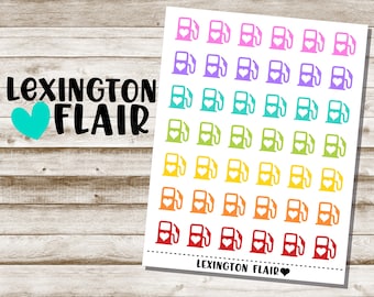 Icons - Gas Pump Icon Planner Stickers*
