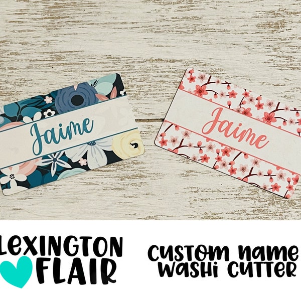 Washi Cutter - Custom Name - Washi Trimmer