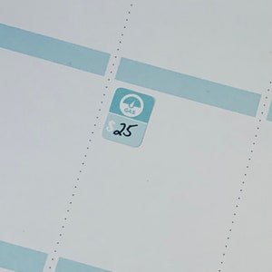 Gas Tracking Spending Planner Stickers image 4