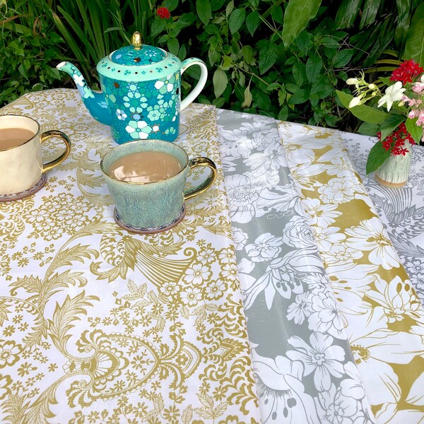 Oilcloth Tablecloth Etsy