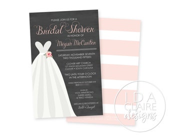Bridal Shower Invitation Digital Download | Sweetheart