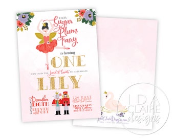 Birthday Party Digital Download | Sugar Plum Fairy | Land of Sweets