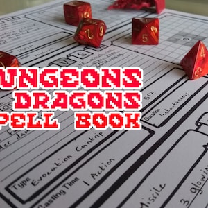 Dungeons and Dragons Compatible Spell Book