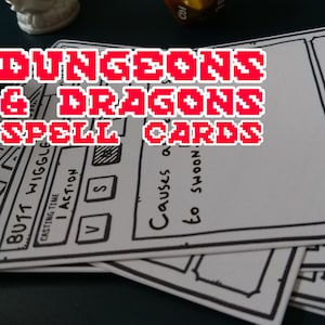 Cartas de hechizos compatibles con Dragones y mazmorras
