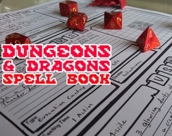 Dungeons and Dragons Compatible Spell Book