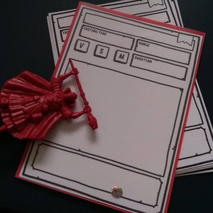 Dungeons & Dragons Compatible Spell Cards image 6