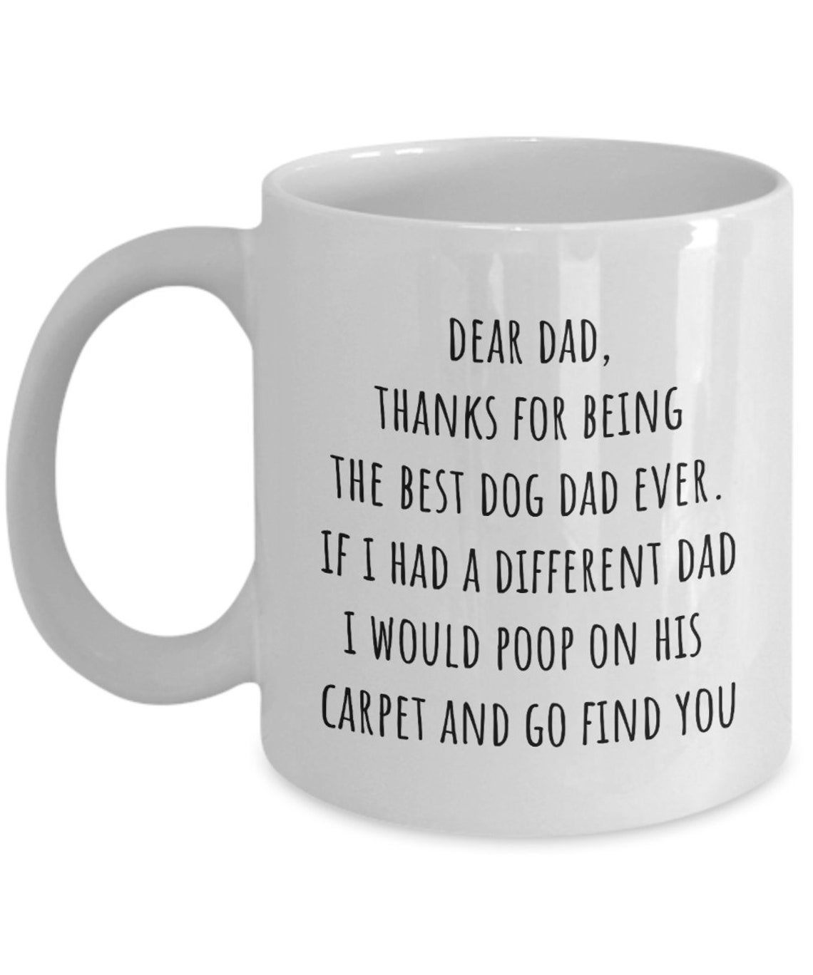 Dog Dad Gift From Dog Happy Birthday From Dog Best Dog Dad Etsy