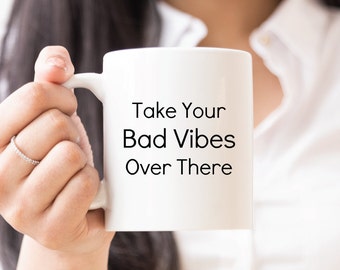 Good Vibes Only, Inspirational Gift, Motivational Gift, Positive Mug, Good Vibes, Good Vibes Only Mug, Motivational Quotes, Encouragement