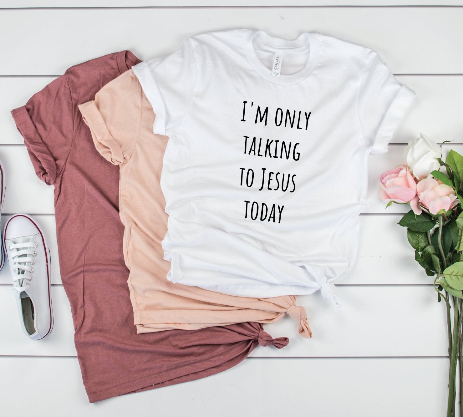 I'm Only Talking to Jesus Today, Faith Shirt, Faithful, Religious Gifts,  Christian Gift, Spiritual Gift, Religious Gifts for Women, T Shirt - Etsy  Canada