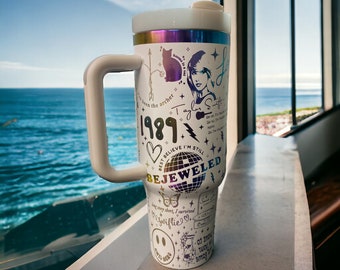 Taylor Swift Stanley Cup 40oz White - $141 (11% Off Retail) - From Maggie