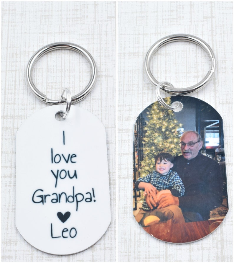 Does your grandpa have a lot of different keys? Does he take time to distinguish them? If yes, a photo keychain will be a great and cheap gift idea for your old man on this Father’s day. Just provide a personal picture and leave a loving message to create the most meaningful keychain ever. The keychain will help him hold and distinguish the keys easily. Such a pretty and practical keychain. Surely, your grandpa will love it very much.