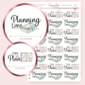 AE41 ~ Planning Planner Stickers