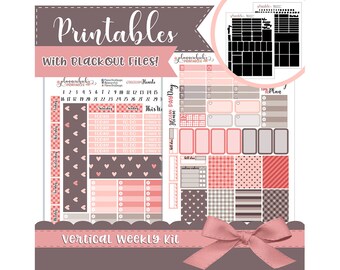 PRINTABLE Planner Stickers, Stickers for Erin Condren Lifeplanner, No ...