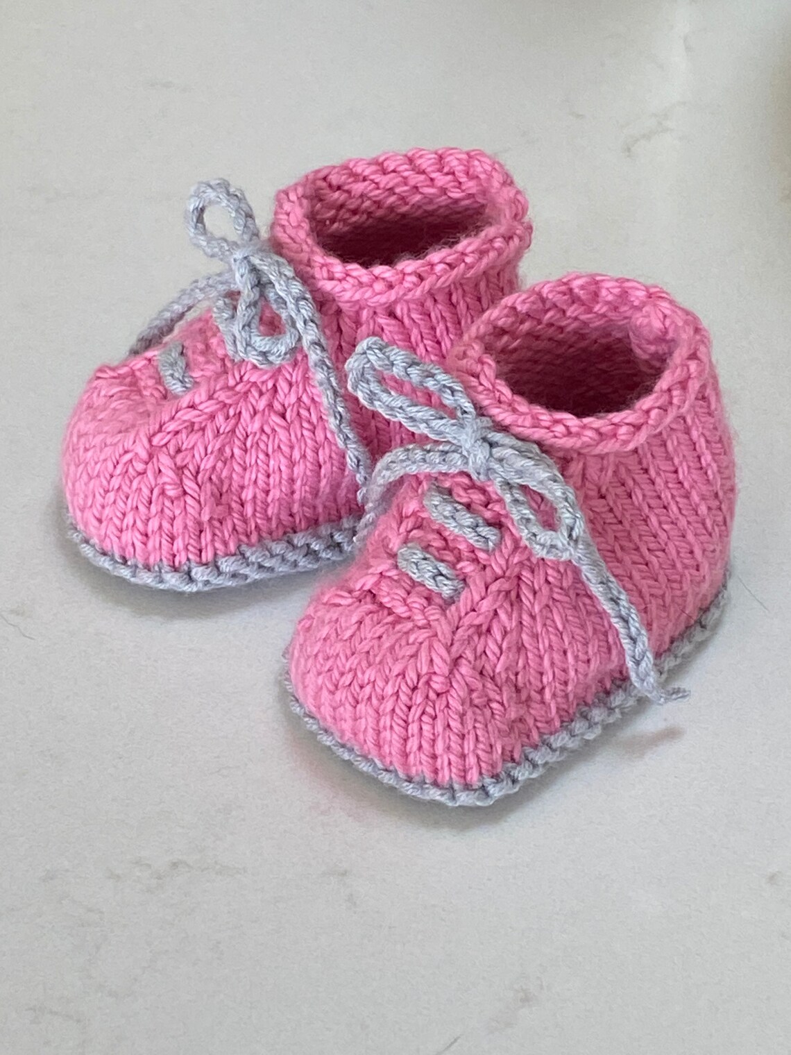 Pink Preemie Baby Booties Preemie Baby Shoes Baby Slip On Etsy