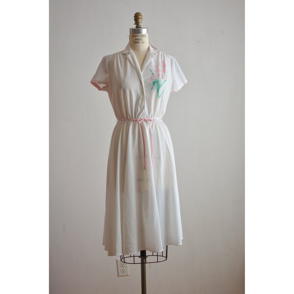 Romantic White Dress Etsy