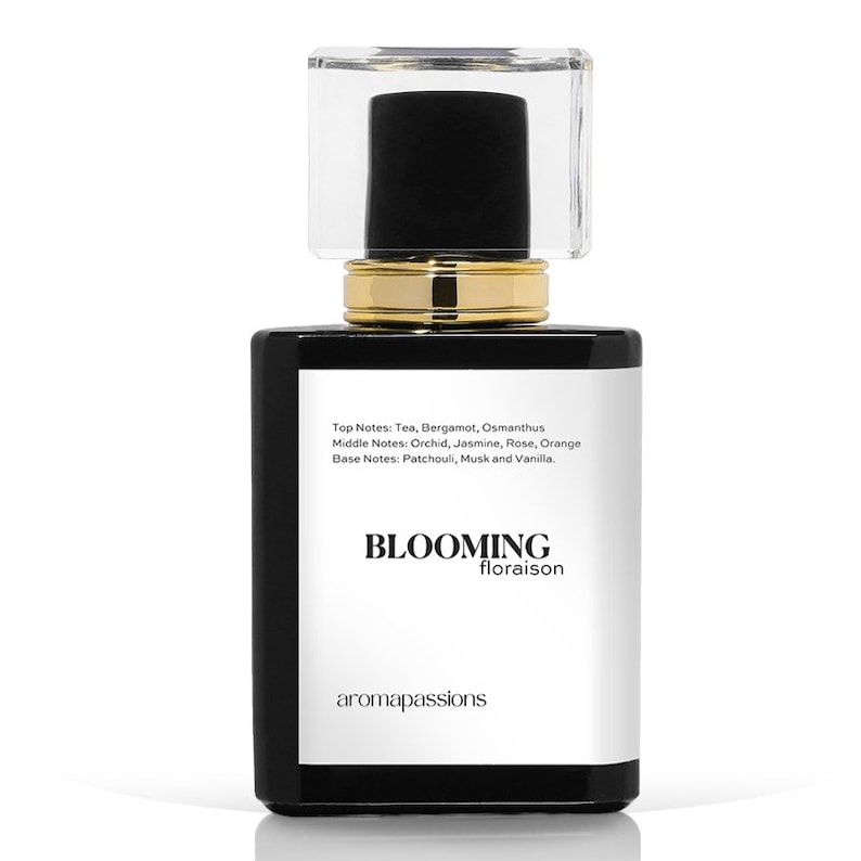 BLOOMING Inspired by V&R FLOWERBOMB Perfume for Women Extrait De Parfum Bergamot Jasmine Orange Vanilla Nutmeg Rose Essential Oils image 1