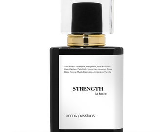 STRENGTH | Inspired by CRED AVENTUS Perfume for Men | Extrait De Parfum | Indian Jasmine Bergamot Patchouli Oakmoss Vanilla Essential Oils