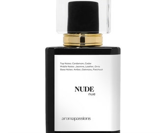 NUDE | Inspired by tf OMBRE LEATHER perfume for Men and Women | Extrait De Parfum | Cardamom Jasmine Amber Patchouli Oakmoss Essential Oils