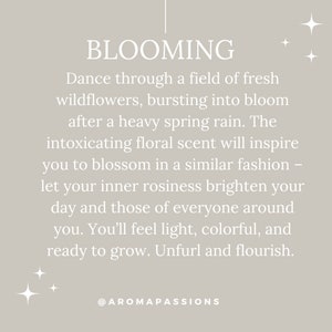 BLOOMING Inspired by V&R FLOWERBOMB Perfume for Women Extrait De Parfum Bergamot Jasmine Orange Vanilla Nutmeg Rose Essential Oils image 5