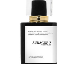 AUDACIOUS | Inspired by GVNCHY LINTRDT Perfume for Women | Extrait De Parfum | Bergamot Orange Jasmine Patchouli Vetiver Essential Oils