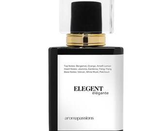 ELEGENT | Inspired by tf BLACK ORCHID Perfume for Women | Extrait De Parfum | Bergamot Jasmine Patchouli Ylang-Ylang Vetiver Essential Oils