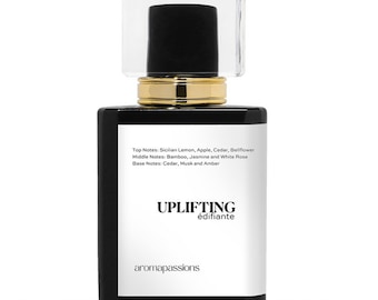 UPLIFTING | Inspired by dg LIGHT BLUE for Women | Extrait De Parfum | Lemon Mandarin Orange Cinnamon Lemon White Rose Jasmine Essential Oils