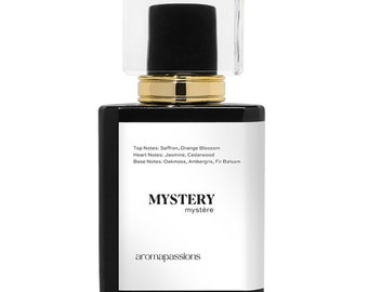 MYSTERY | Inspired by Nsmato BLACK AFGANO Perfume for Men Women | Extrait De Parfum | Frankincense Vanilla Cedarwood Guaiac Essential Oils