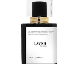 LAVISH | Inspired by tf TOBACCO VANILLE Perfume for Men and Women | Extrait De Parfum | Tobacco Ginger Vanilla Tonka Bean Essential Oils