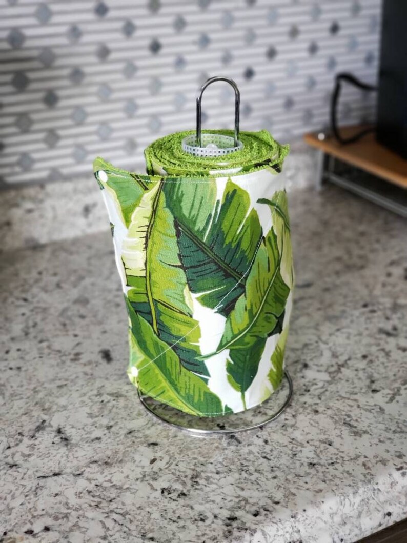 Reusable Paper Towels // Green Palm Leaves // Eco Friendly Etsy