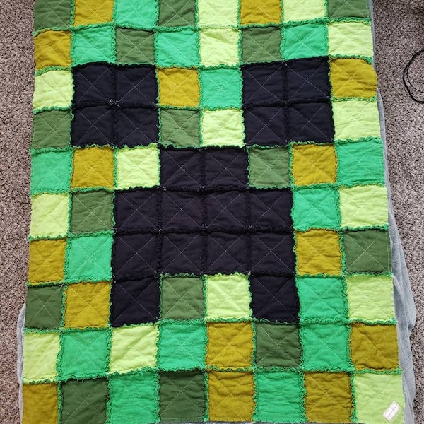 Creeper Quilt Etsy